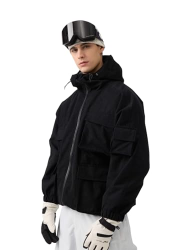 Amazon.com : GSOU SNOW Men Women Snowboard Jacket Baggy Ski Snow